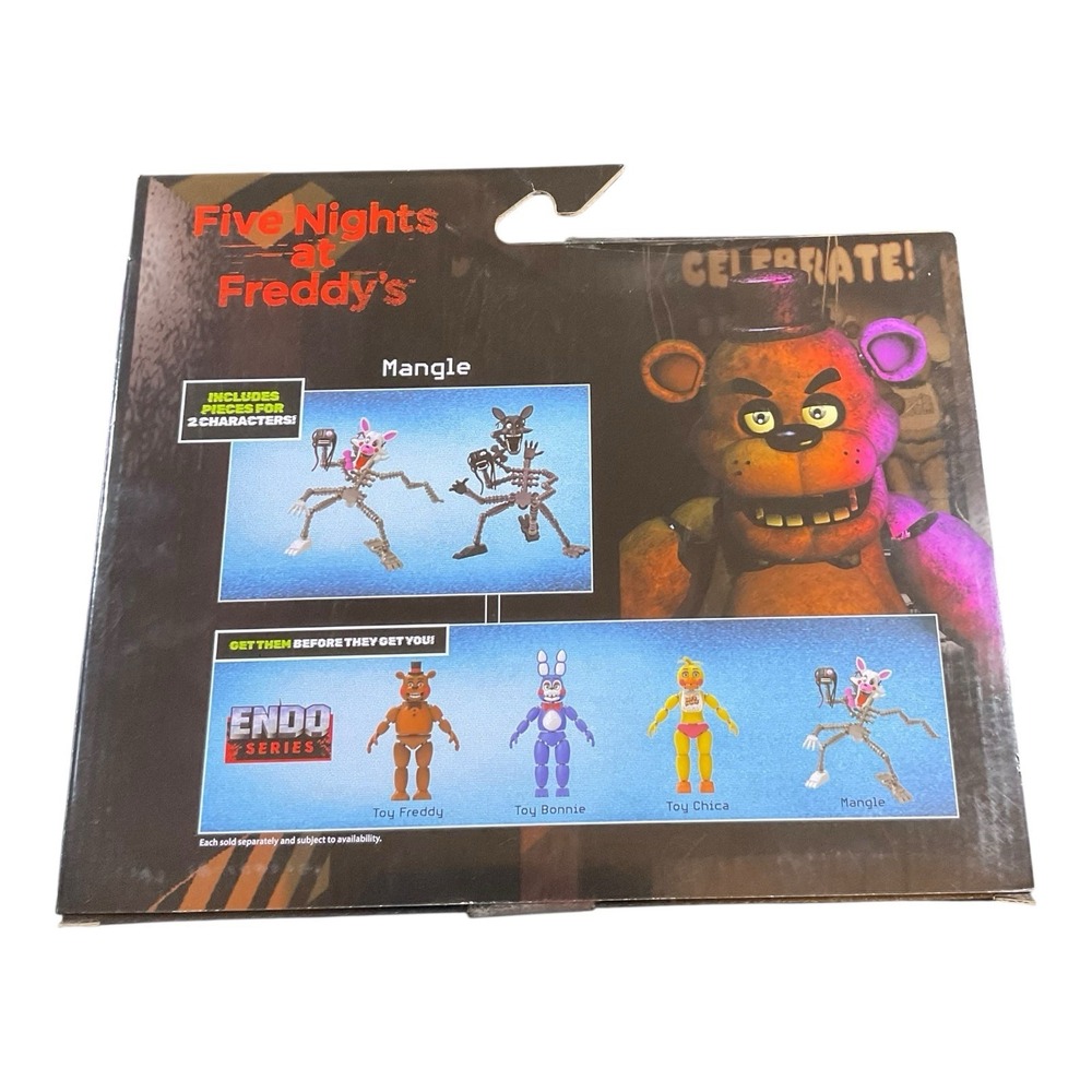 Five Night At Freddy's Endo-2 Series Mangle & Shadow Mangle Figure New In Hand - Picture 5 of 8